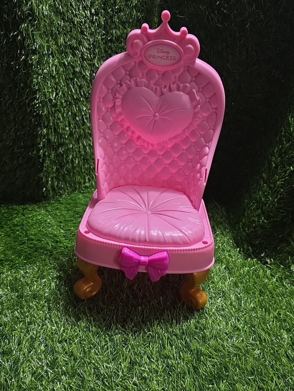 13" Disney PRINCESS PINK CHAIR TOY